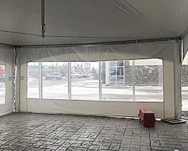 Wall, 8' x 20' Cafe Window Rod Tensioned - Special Event Sales