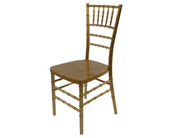 Chair, Chiavari Gold Resin - Special Event Sales