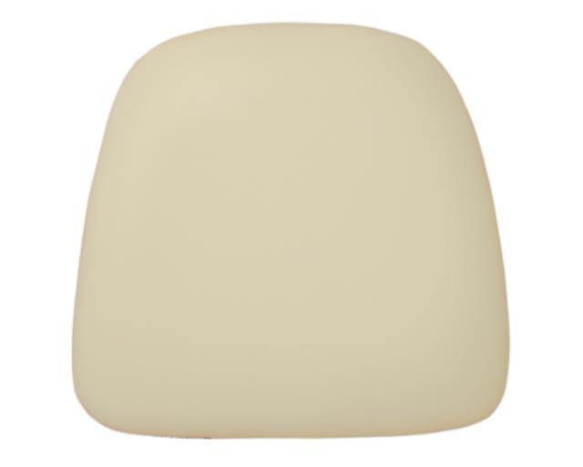 Ivory Pearlescent Chair Pad Vinyl - Special Event Sales