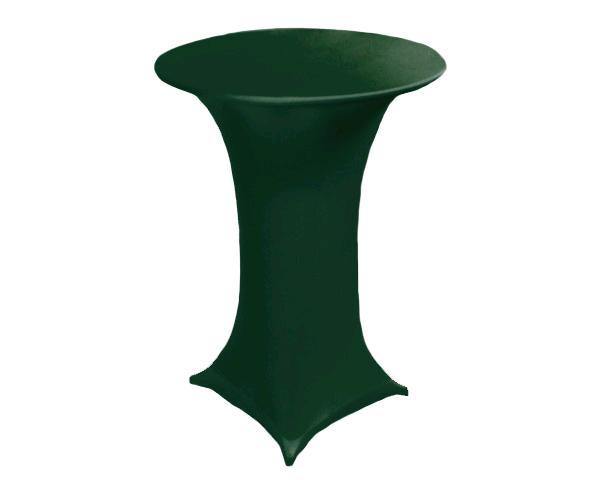 Spandex Cover 42" Tall X 30" Diameter Green - Special Event Sales