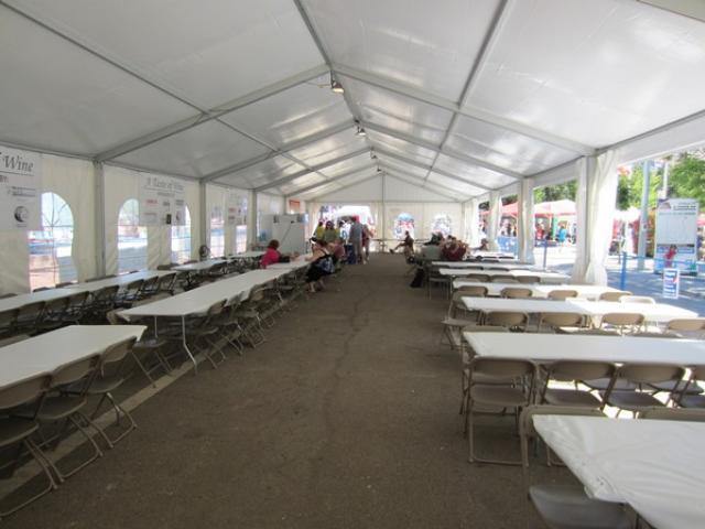 Clearspan Tent, 9M X 15M French Window - Special Event Sales