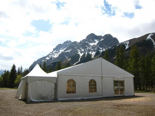 Clearspan Tent, 9M X 35M French Windows - Special Event Sales