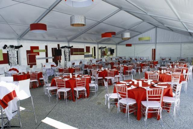 Clearspan Tent, 9M X 50M Plain Walls - Special Event Sales