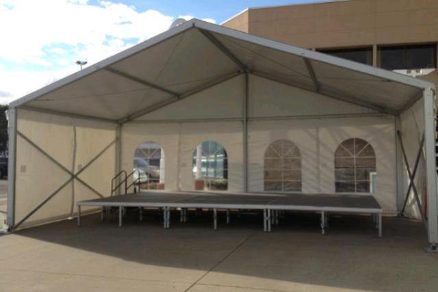 Clearspan Tent, 12M x 5M Plain Walls - Special Event Sales