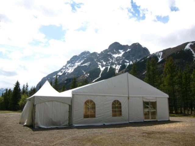 Clearspan Tent, 12M X 35M French Window - Special Event Sales