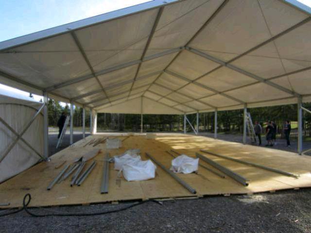 Clearspan Tent, 15M X 35M Plain Wall - Special Event Sales