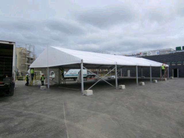 Clearspan Tent, 15M X 45M Plain Wall - Special Event Sales