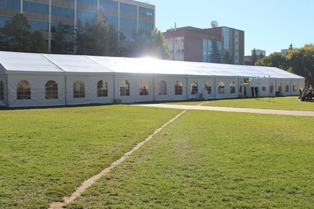 Clearspan Tent, 15M X 50M French Window - Special Event Sales