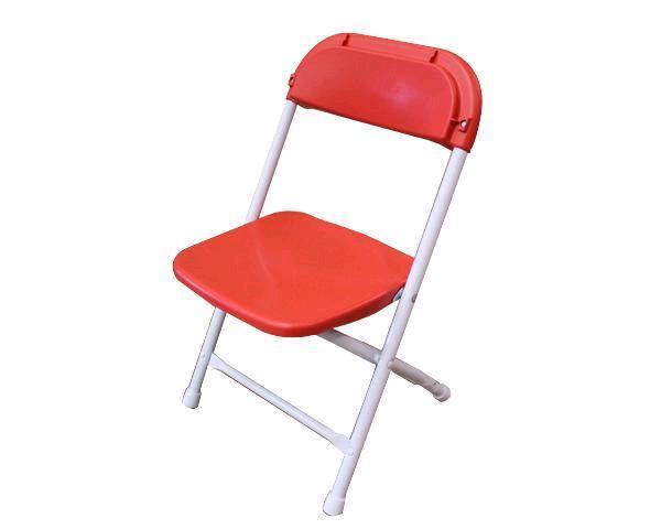 Chair, Children's Folding Bright Red - Special Event Sales