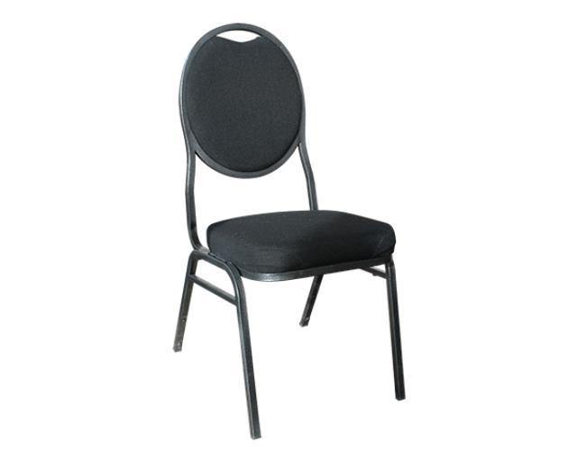 Chair, Banquet Stacking Black - Special Event Sales
