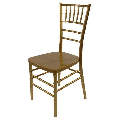 Chair, Chiavari Gold Resin - Special Event Sales