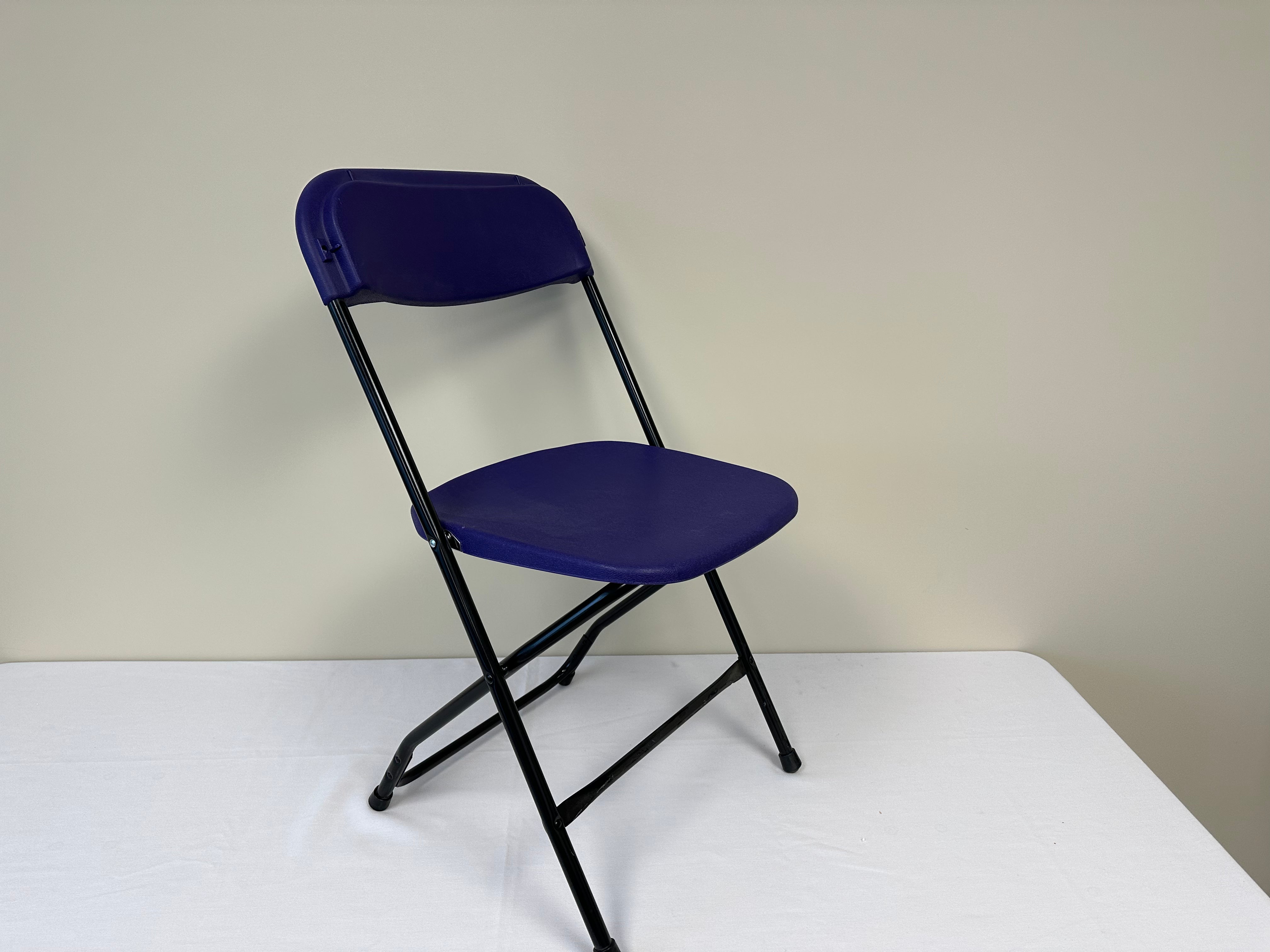 Chair, Purple Seat & Black Frame - Special Event Sales
